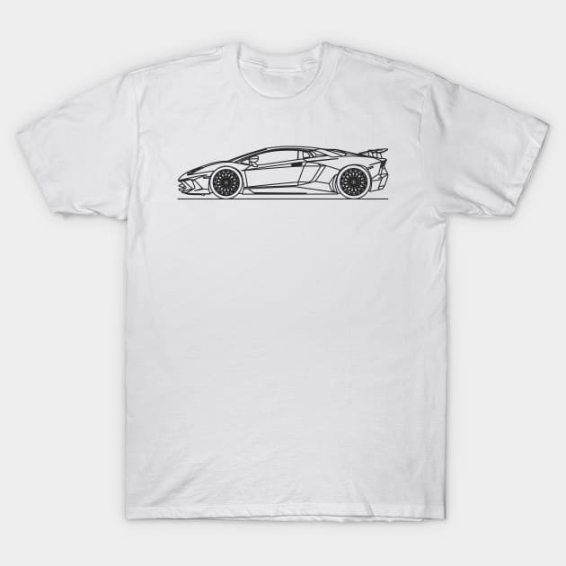 Aventador SV T-Shirt by artlines